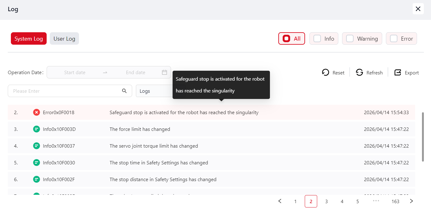 Robot colaborativo en evaluación operativa